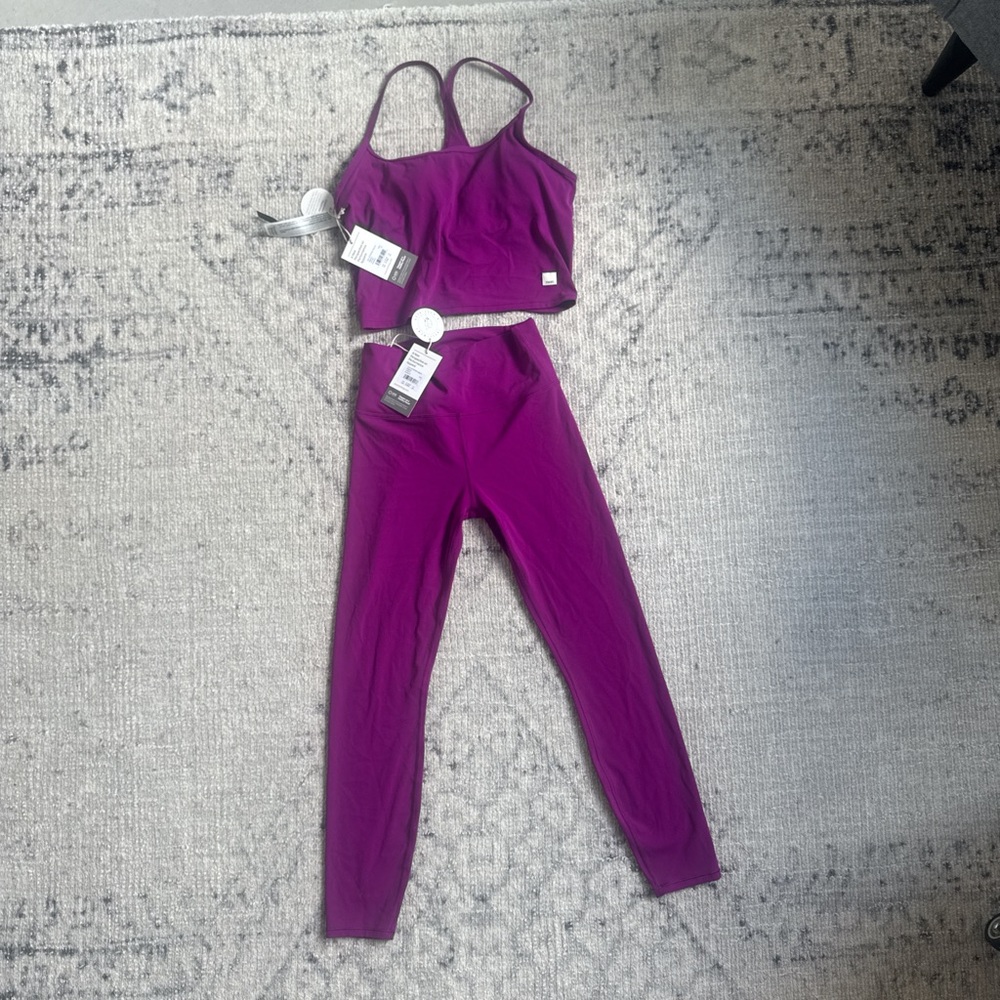 Vuori Magenta Activewear Set